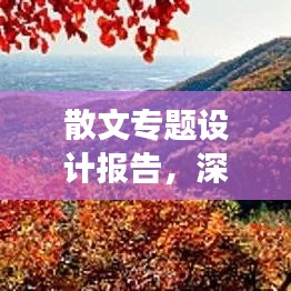 散文专题设计报告，深度解读与创意呈现